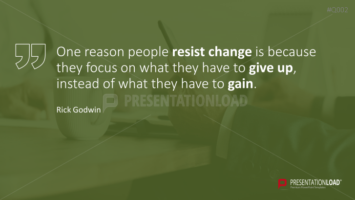 Free PowerPoint Quotes - Change