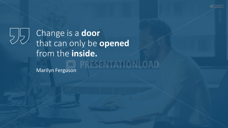 Free PowerPoint Quotes - Change
