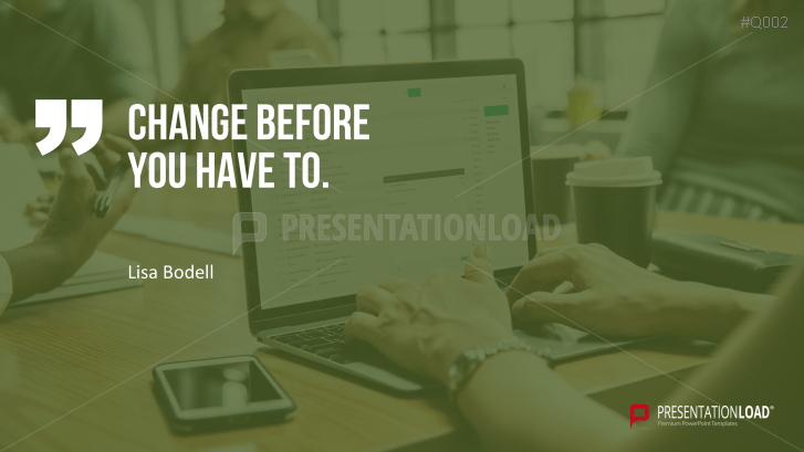 Free PowerPoint Quotes - Change