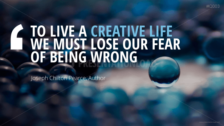 Free PowerPoint Quotes - Creativity