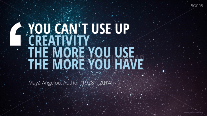 Free PowerPoint Quotes - Creativity
