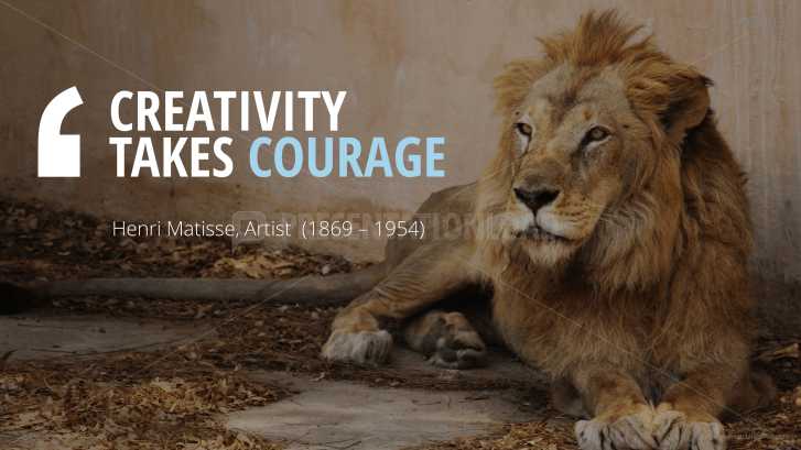 Free PowerPoint Quotes - Creativity