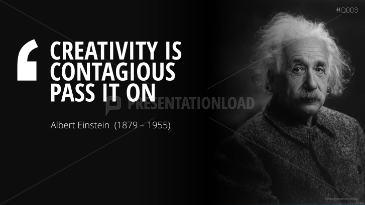 Free PowerPoint Quotes - Creativity
