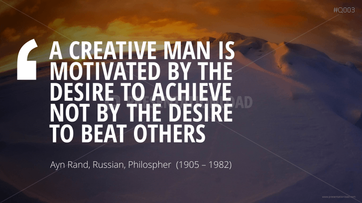 Free PowerPoint Quotes - Creativity