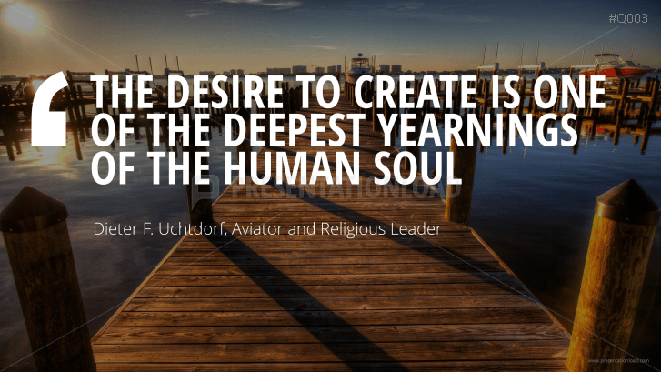 Free PowerPoint Quotes - Creativity