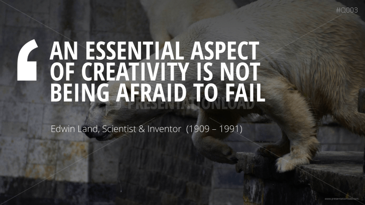 Free PowerPoint Quotes - Creativity