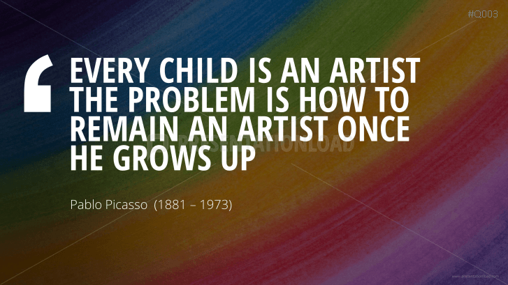 Free PowerPoint Quotes - Creativity