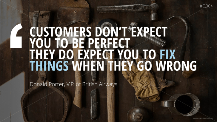 Free PowerPoint Quotes - Customer Service