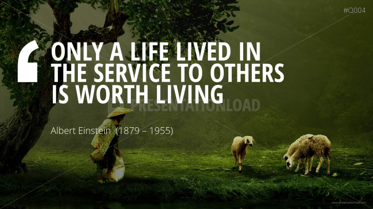 Free PowerPoint Quotes - Customer Service