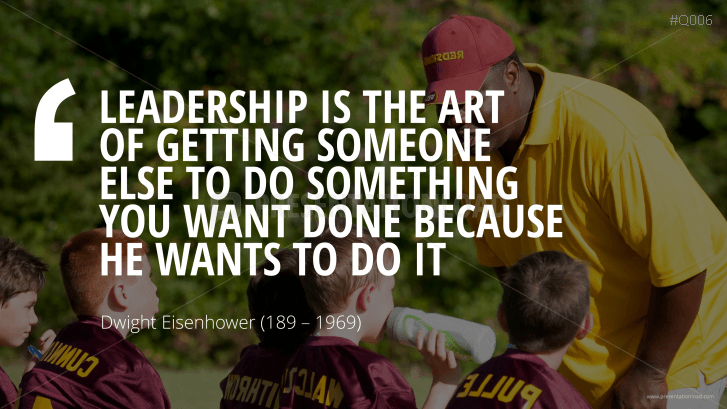 Free PowerPoint Quotes - Leadership