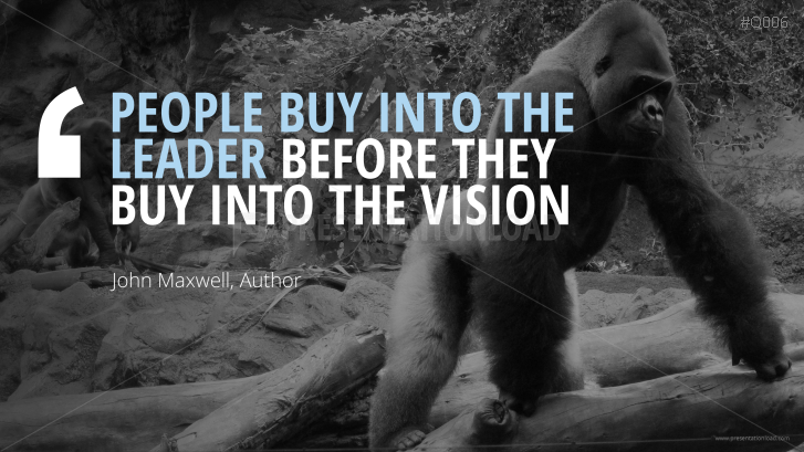 Free PowerPoint Quotes - Leadership