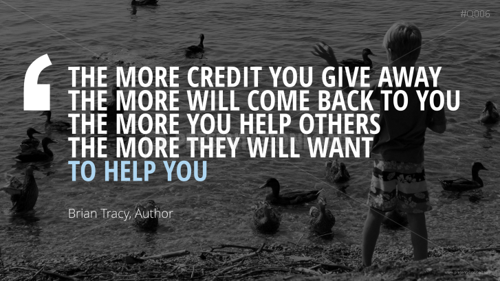 Free PowerPoint Quotes - Leadership