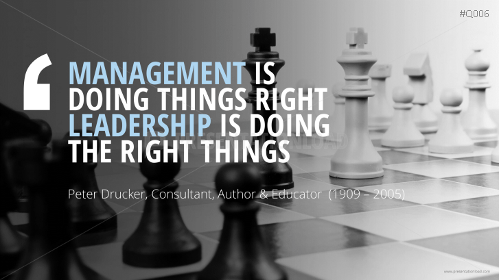 Free PowerPoint Quotes - Leadership