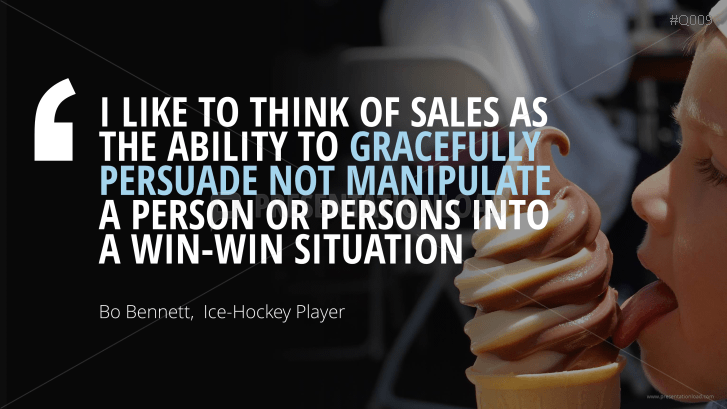 Free PowerPoint Quotes - Sales