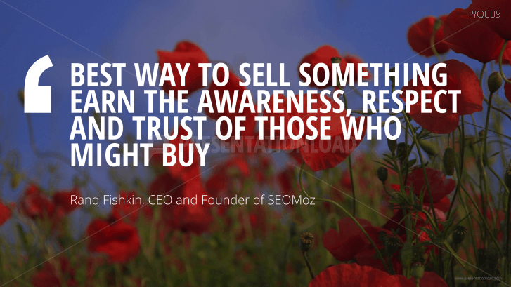 Free PowerPoint Quotes - Sales