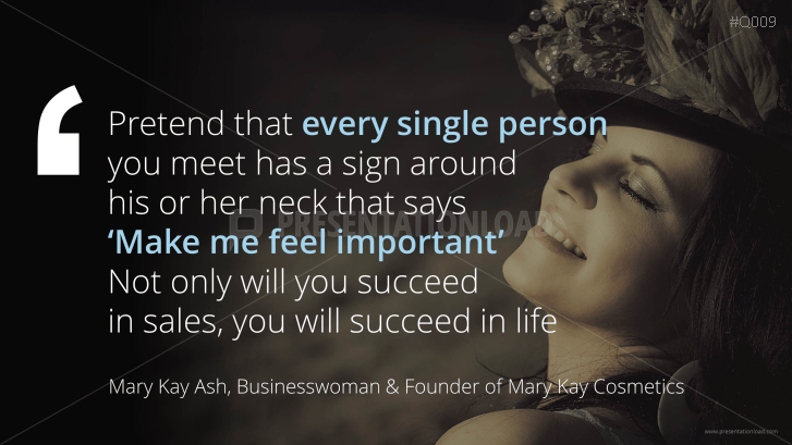 Free PowerPoint Quotes - Sales