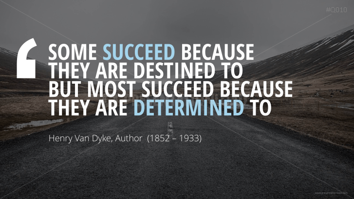 Free PowerPoint Quotes - Success