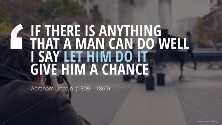 Free PowerPoint Quotes - Success