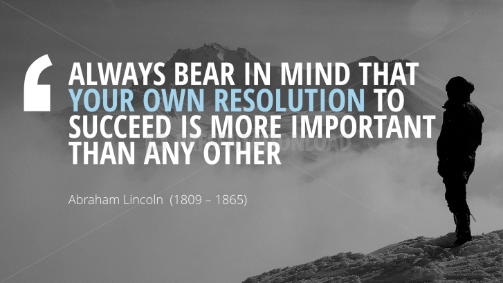 Free PowerPoint Quotes - Success