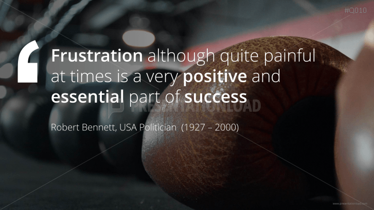 Free PowerPoint Quotes - Success