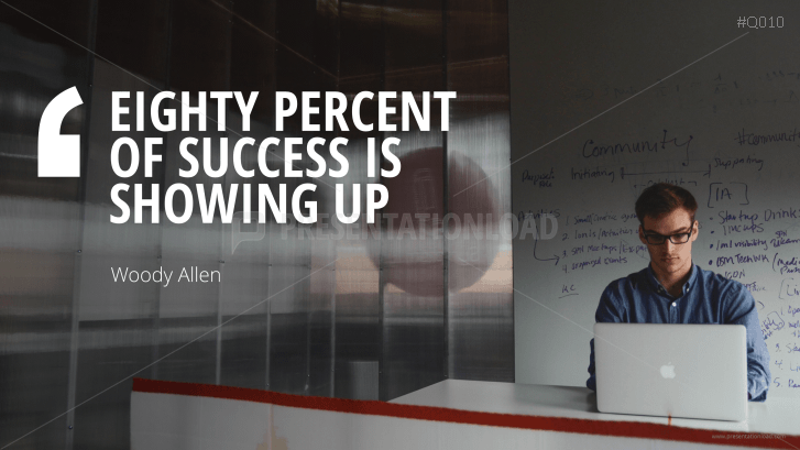 Free PowerPoint Quotes - Success