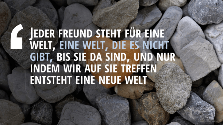 Zitate über Freundschaft kostenlose PowerPointVorlage PowerPoint