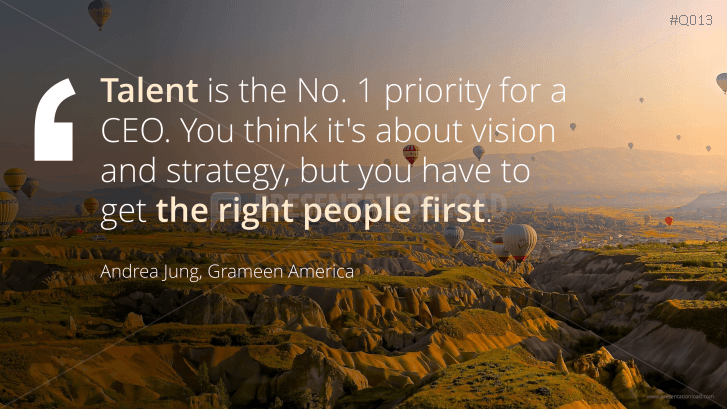 Free PowerPoint Quotes - CEO