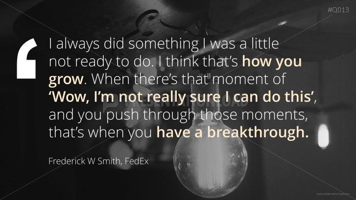 Free PowerPoint Quotes - CEO