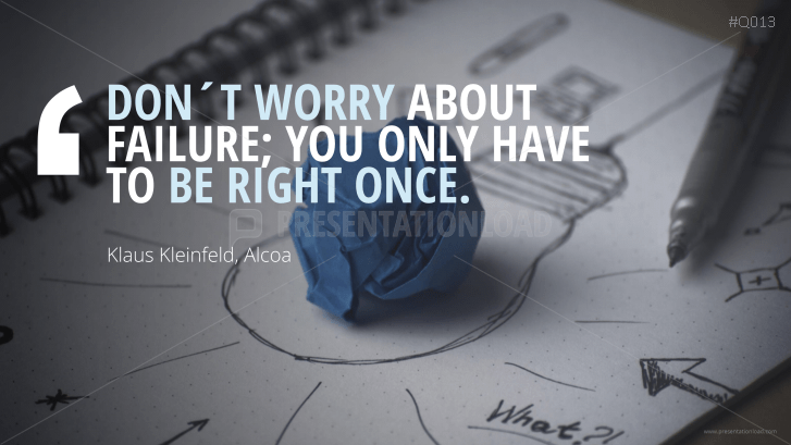 Free PowerPoint Quotes - CEO