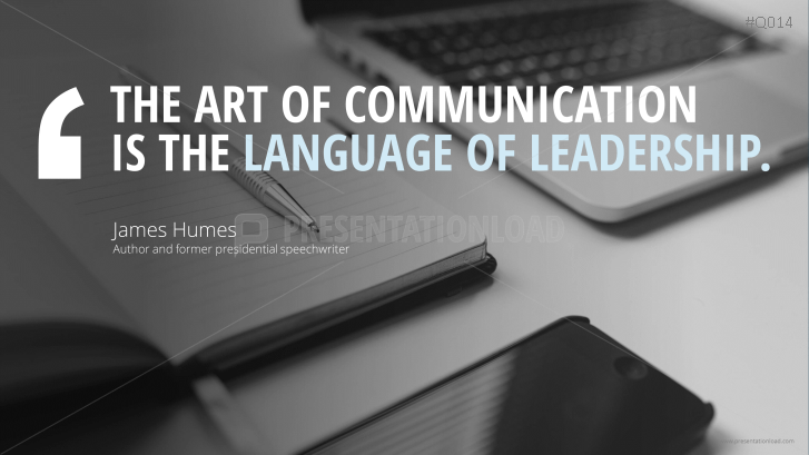 Free PowerPoint Quotes - Communication