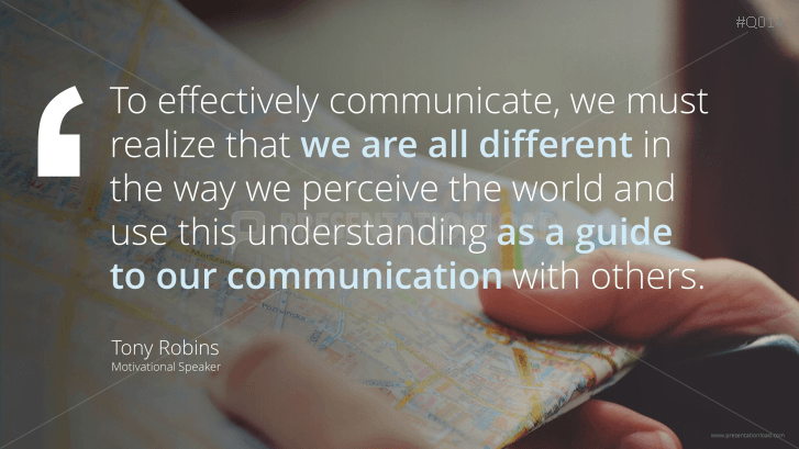 Free PowerPoint Quotes - Communication