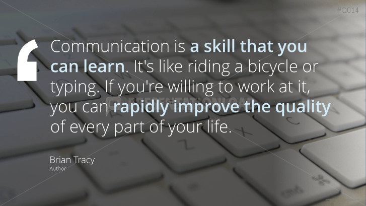 Free PowerPoint Quotes - Communication
