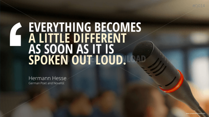 Free PowerPoint Quotes - Communication