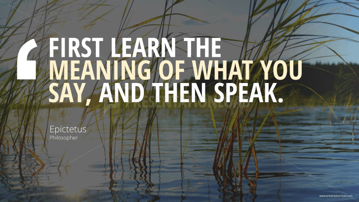 Free PowerPoint Quotes - Communication