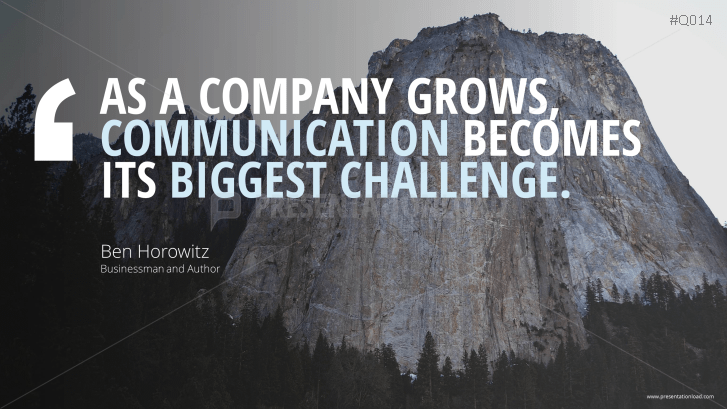 Free PowerPoint Quotes - Communication