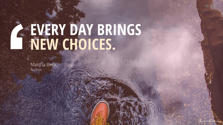 Free PowerPoint Quotes - New Start