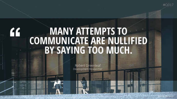 Free PowerPoint Quotes - Presenting