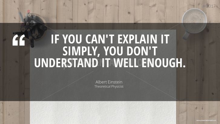 Free PowerPoint Quotes - Presenting