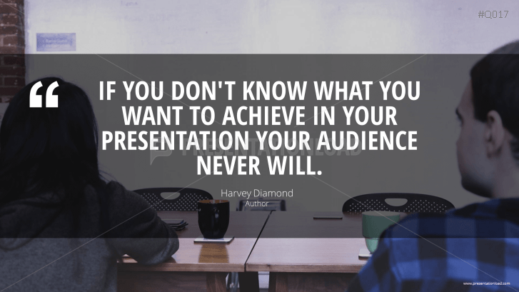 Free PowerPoint Quotes - Presenting