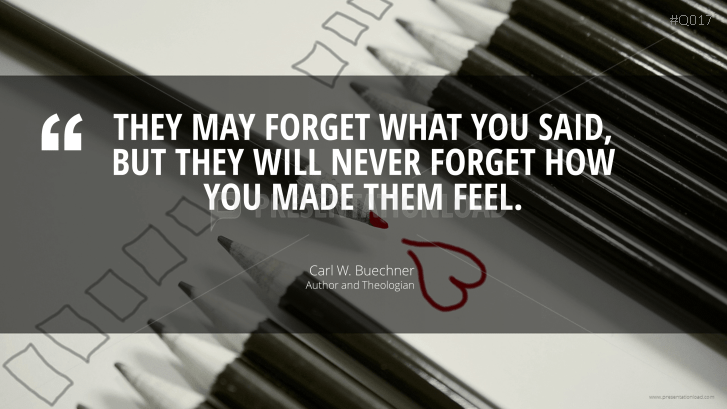 Free PowerPoint Quotes - Presenting