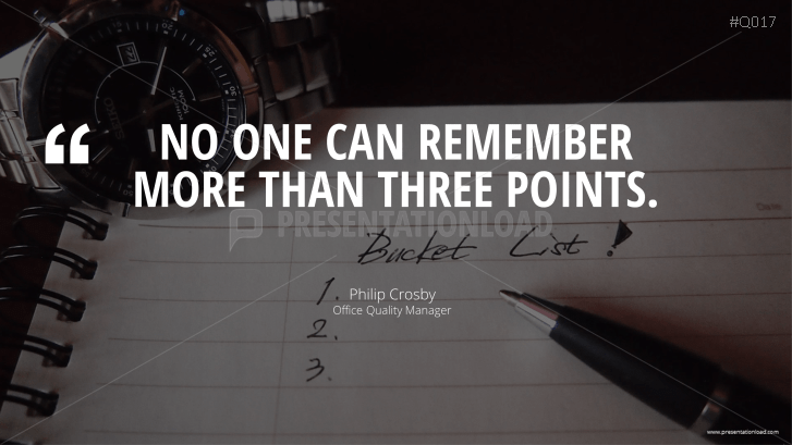 Free PowerPoint Quotes - Presenting