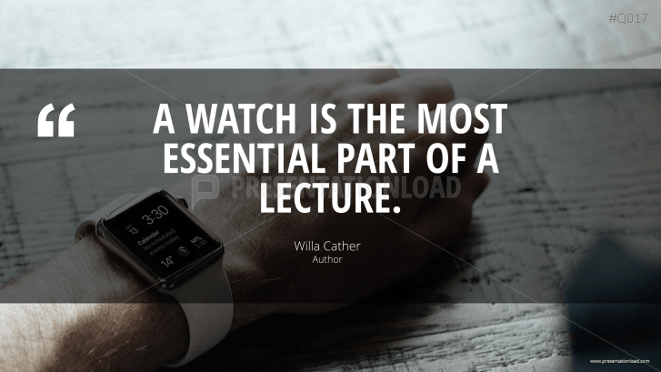 Free PowerPoint Quotes - Presenting