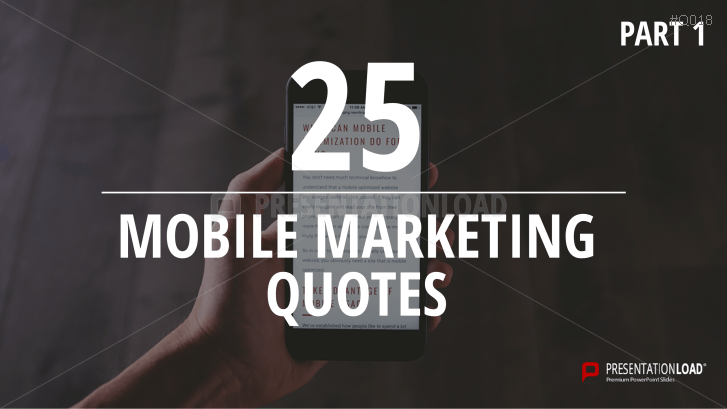 Free PowerPoint Quotes - Mobile Marketing