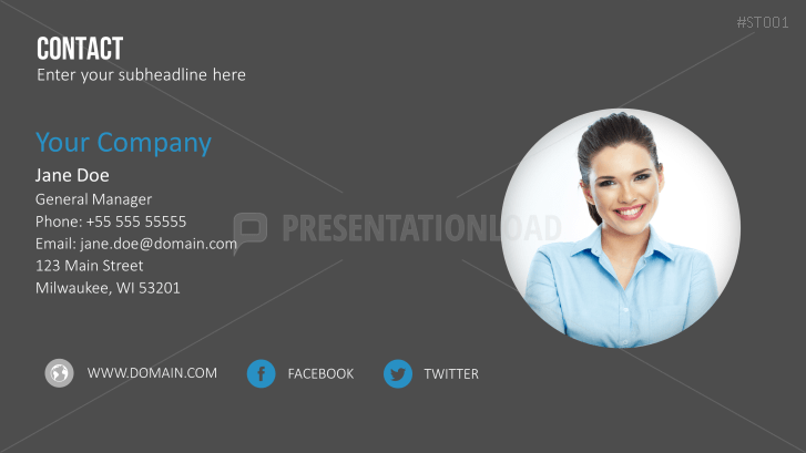 Flat Design - Basic Set | PowerPoint Templates | PresentationLoad