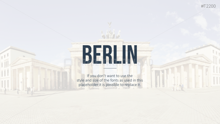 City Template Berlin | PowerPoint Vorlage | PresentationLoad