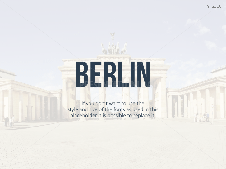 City Template Berlin
