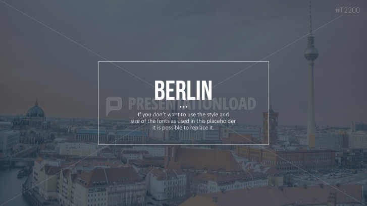 City Template Berlin