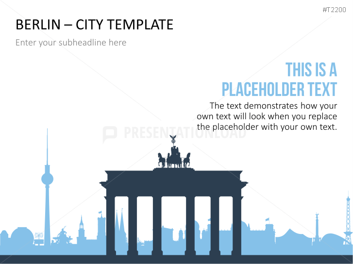 City Template Berlin | PowerPoint Vorlage | PresentationLoad