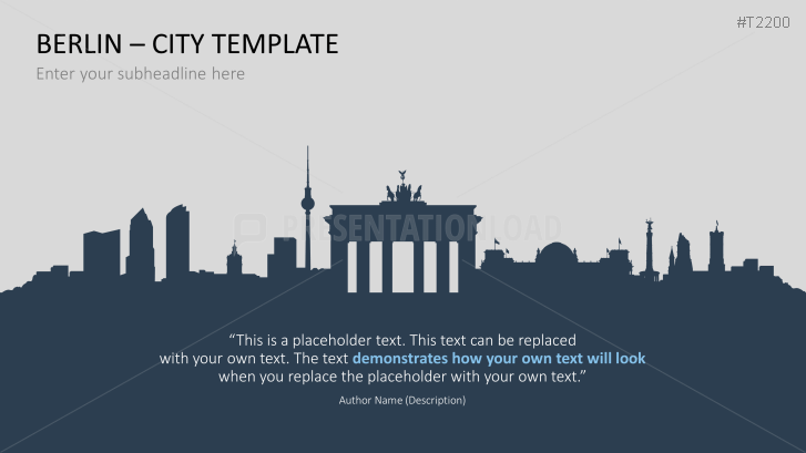 City Template Berlin