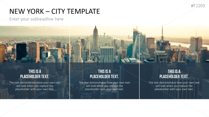 City Template New York Powerpoint Templates Presentationload